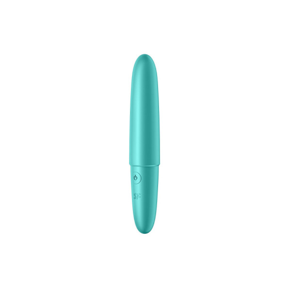 Vibromasseur turquoise USB Ultra Power Bullet 6 Satisfyer 
